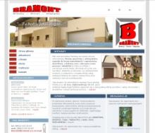 BRAMONT, Szczecin, strona www, bramy garażowe, automatyka do bram, bramy przemysłowe ogrodzenia
